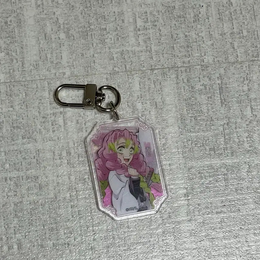 [BUNJANG] Demon Slayer Kanroji Mitsuri Acrylic Keyring / 귀멸의칼날 팝업 연주 칸로지 미츠리 아크릴 키링