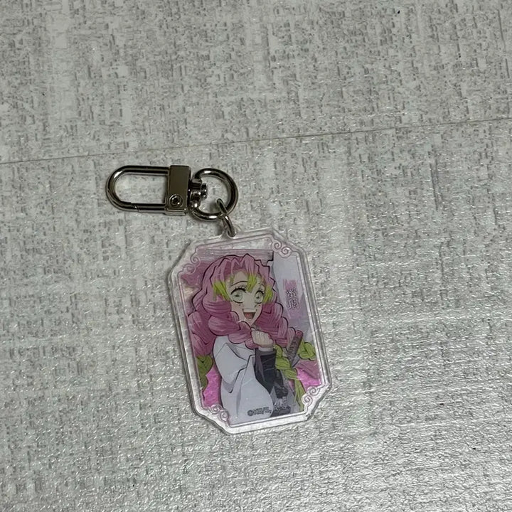 [BUNJANG] Demon Slayer Kanroji Mitsuri Acrylic Keyring / 귀멸의칼날 팝업 연주 칸로지 미츠리 아크릴 키링