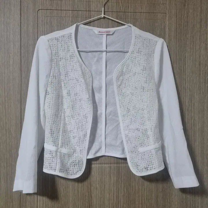 [BUNJANG] Romantic Soup Mesh Jacket Ivory / romantic soup 망사 자켓 아이보리