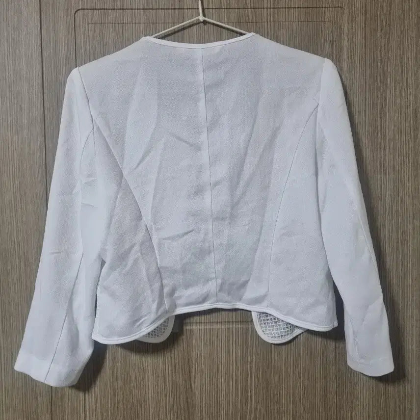 [BUNJANG] Romantic Soup Mesh Jacket Ivory / romantic soup 망사 자켓 아이보리