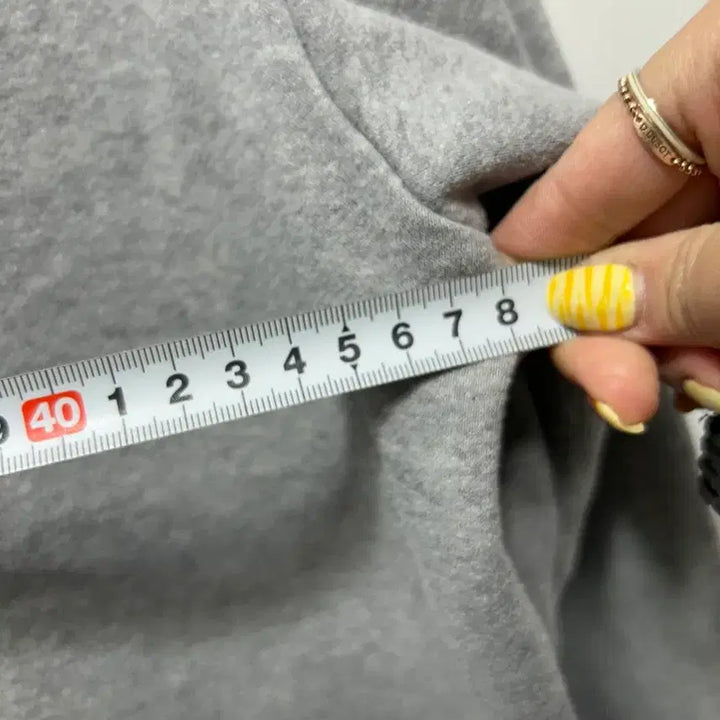 [BUNJANG] Adidas Big Logo Hoodie Gray (S) / 아디다스 빅로고 후드티 그레이 S