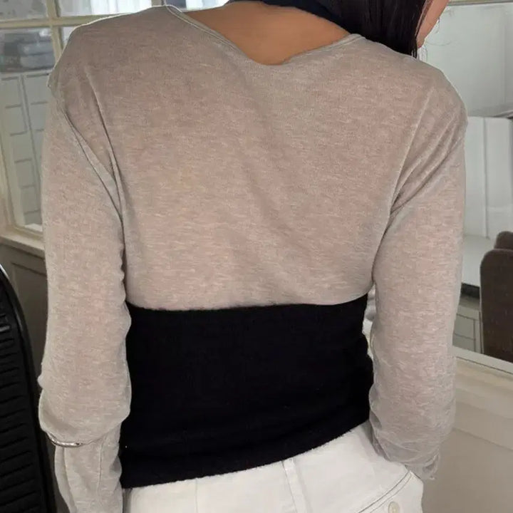 [BUNJANG] Kindabeige Bocelli Halterneck Alpaca Bustier Black / 킨다베이지 [page] 보첼리 홀터넥 알파카 뷔스티에 블랙