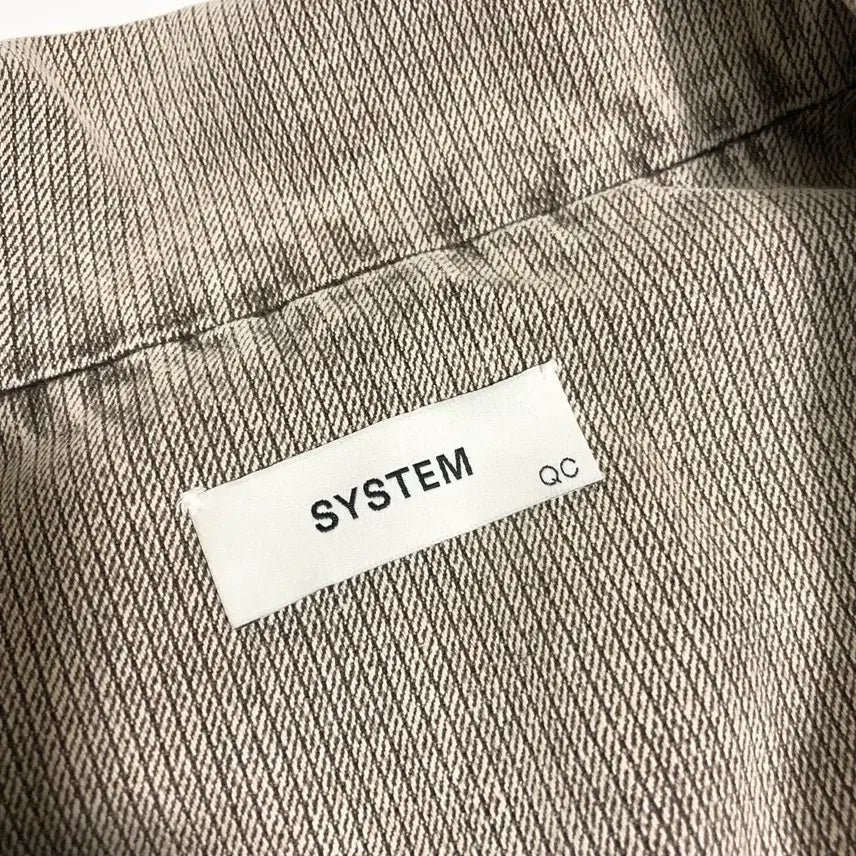 [BUNJANG] System Homme Washed Jacket / 시스템옴므 워싱 자켓 (QC 샘플)
