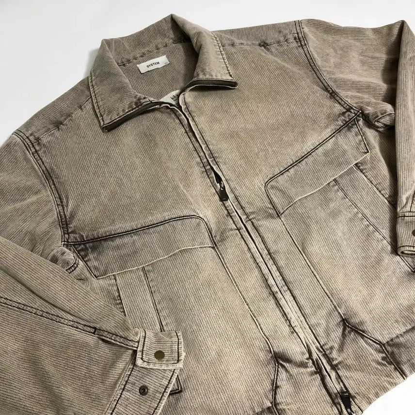 [BUNJANG] System Homme Washed Jacket / 시스템옴므 워싱 자켓 (QC 샘플)