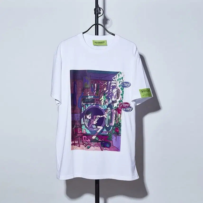 [BUNJANG] Zutto Mayoi HP T-Shirt White L / 즛토마요 HP 티셔츠 화이트