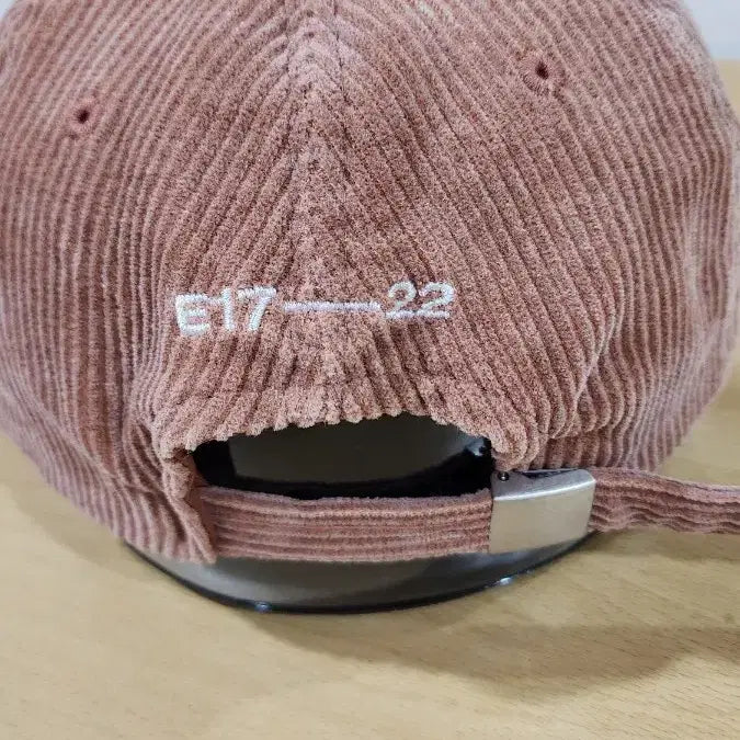 [BUNJANG] Emis Corduroy Ball Cap Pink / emis 에미스 코듀로이 볼캡 핑크