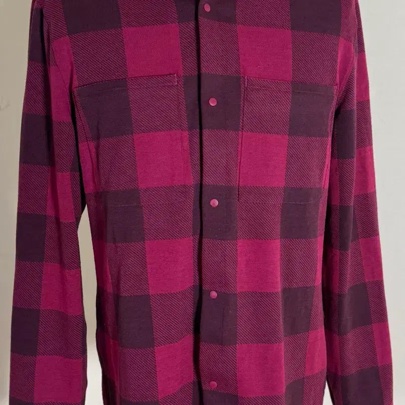 [BUNJANG] Lululemon Checkered Snap Shirt M / 룰루레몬 체크 스냅 셔츠 M