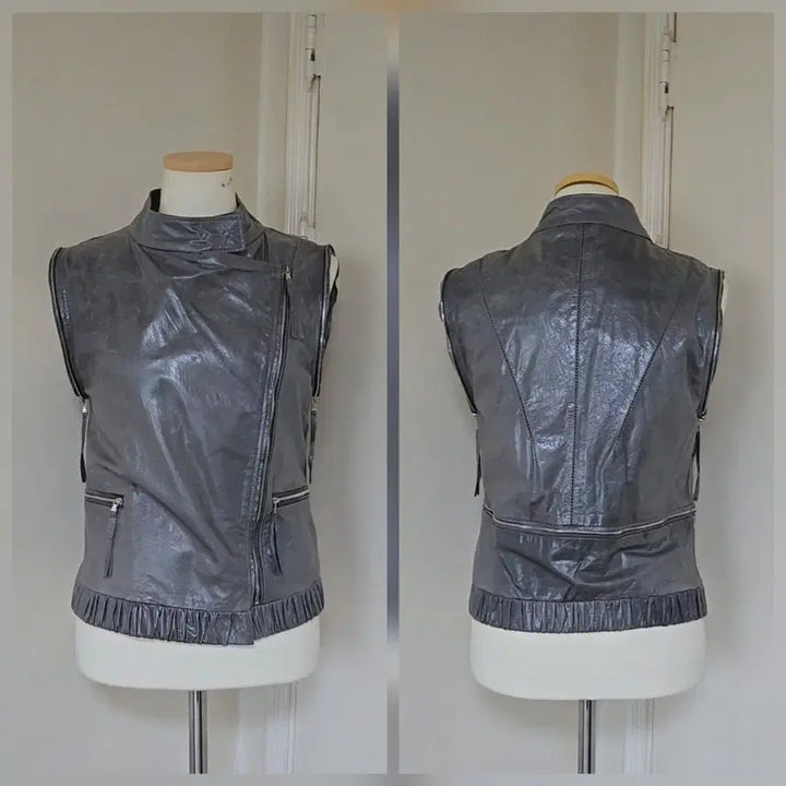 [BUNJANG] Henry Beguelin Leather Vest / 헨리베글린 병행수입/가죽 베스트/42