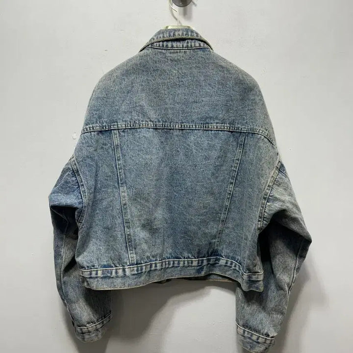 [BUNJANG] Vintage Washed Denim Jacket / 여성 데님 청자켓 빈티지 워싱 자켓