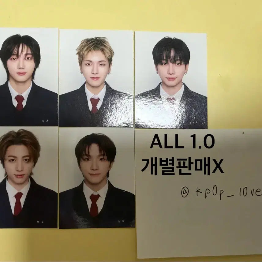 [BUNJANG] BOYNEXTDOOR Doctor G Profile Photo / 보이넥스트도어 닥터지 증명사진 판매합니다