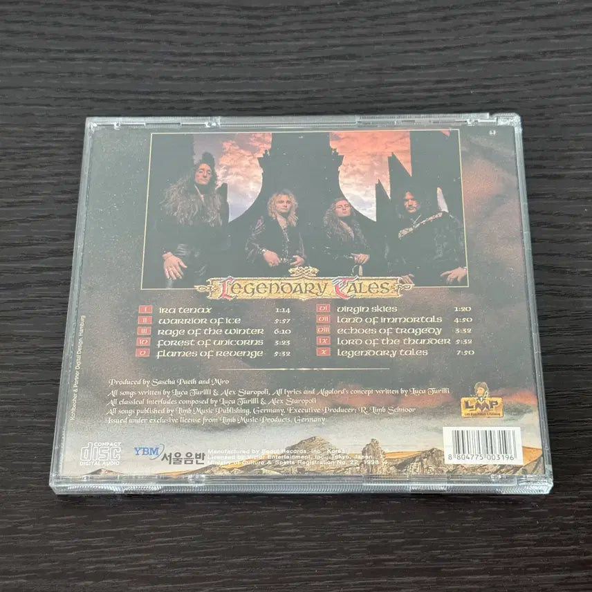 [BUNJANG] Rhapsody Legendary Tales CD / Rhapsody / Legendary Tales