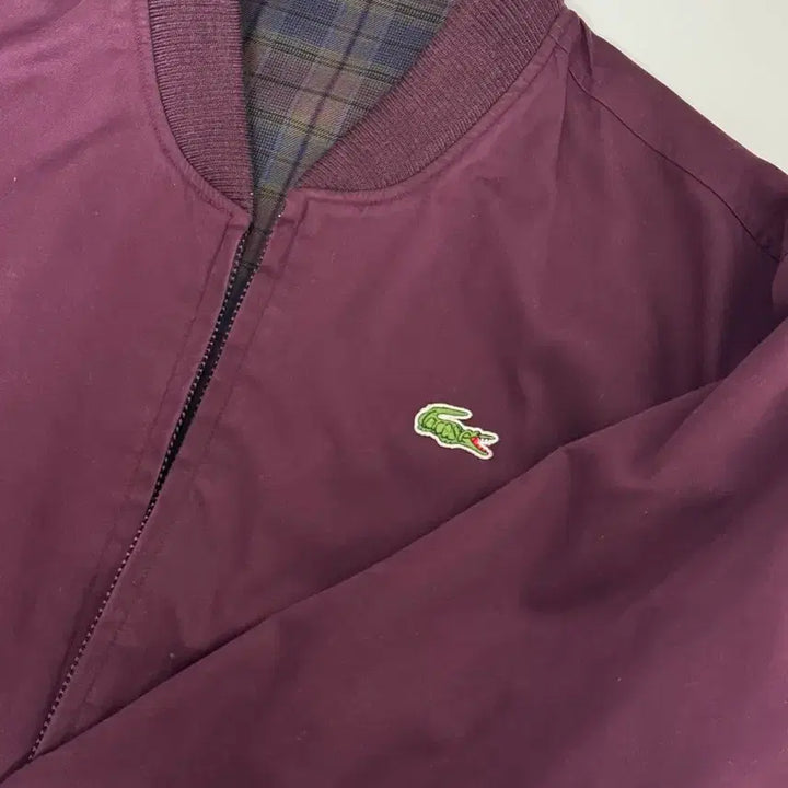 [BUNJANG] Lacoste 90s Reversible Blouson Jacket / 빈티지 90s 라코스테 블루종 리버시블 자켓