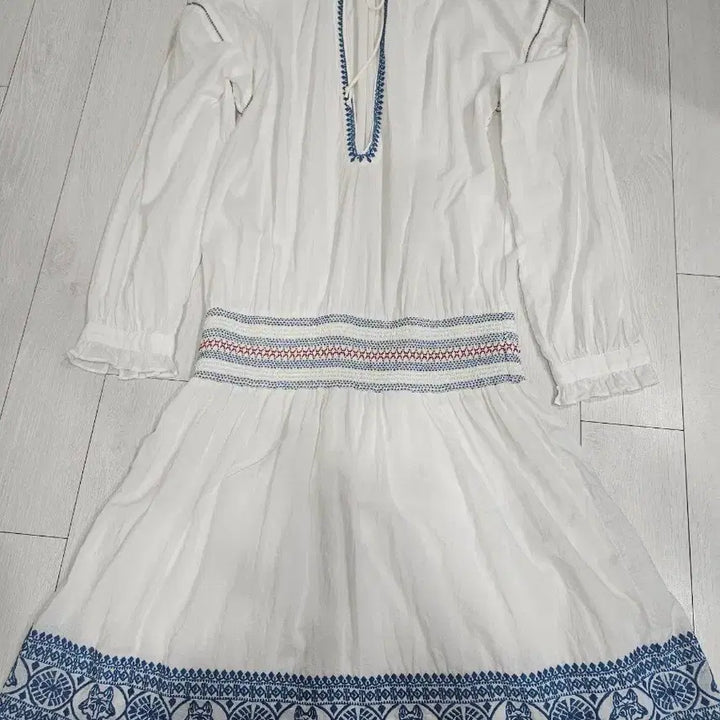 [BUNJANG] Zadig &amp; Voltaire Embroidered Midi Dress / 쟈딕앤볼테르 자수 원피스 xs
