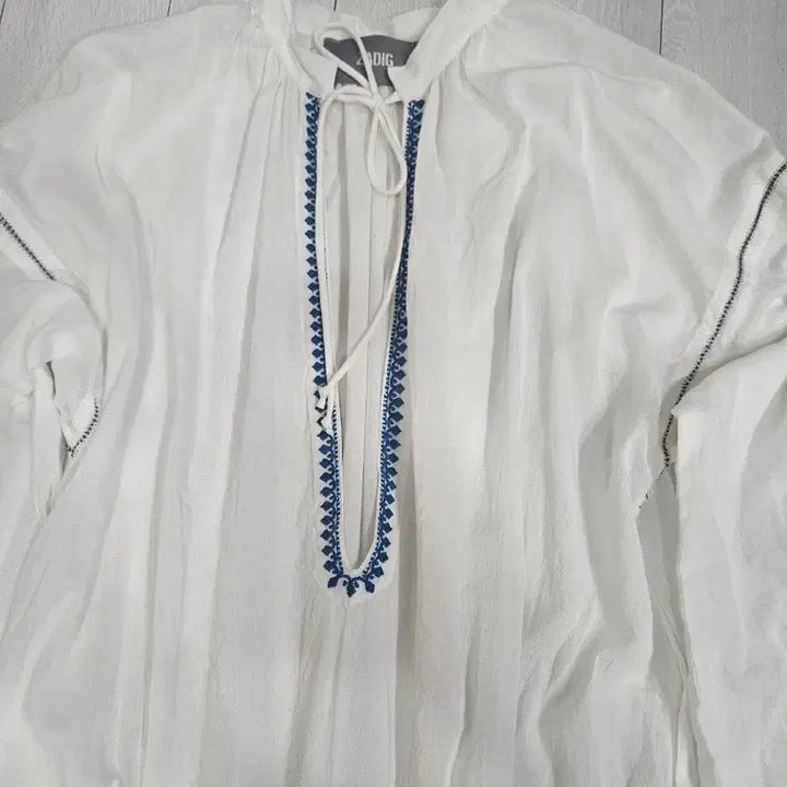 [BUNJANG] Zadig &amp; Voltaire Embroidered Midi Dress / 쟈딕앤볼테르 자수 원피스 xs