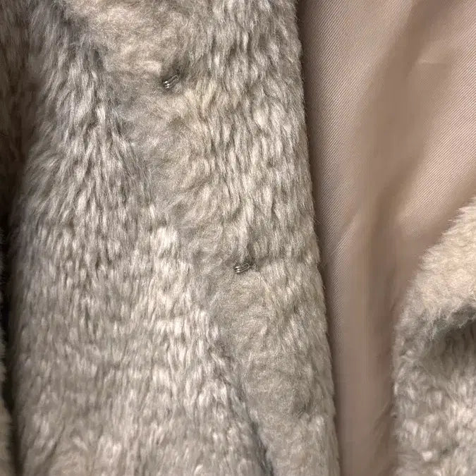 [BUNJANG] Arto Baby Bear Fur Jacket Beige / 아르토 baby bear fur jacket beige