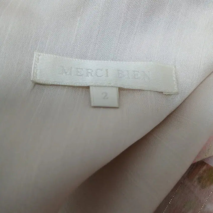 [BUNJANG] Merci Beaucoup Mebbie Pink Chiffon Dress Size 2 / 메르시비앙 메비 핑크 쉬폰 원피스 2사이즈