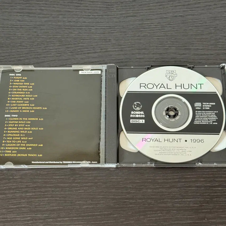[BUNJANG] Royal Hunt 1996 (Live) (Japan Edition) 2CD / Royal Hunt / 1996(Live) (일본반)