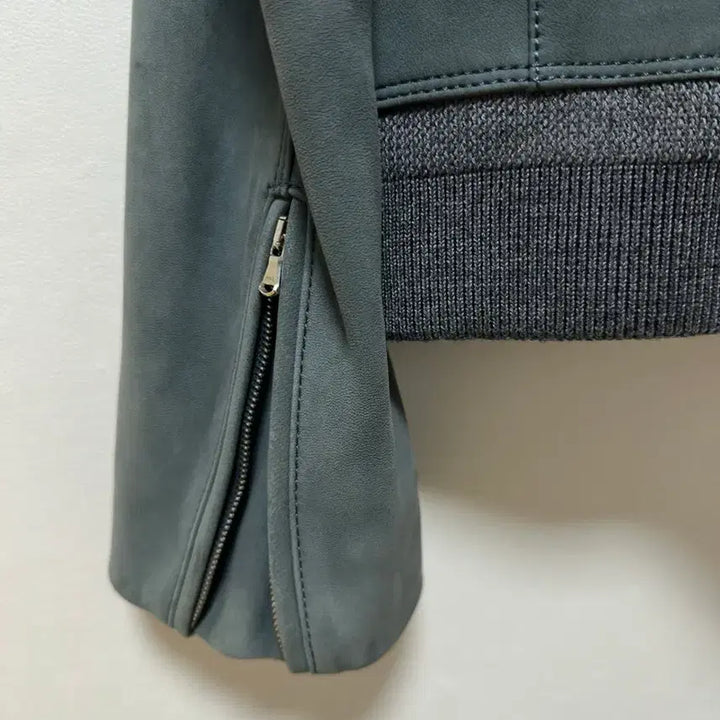 [BUNJANG] Solid Homme Suede Leather Blouson Jacket / 솔리드옴므 양가죽 스웨이드 블루종 48