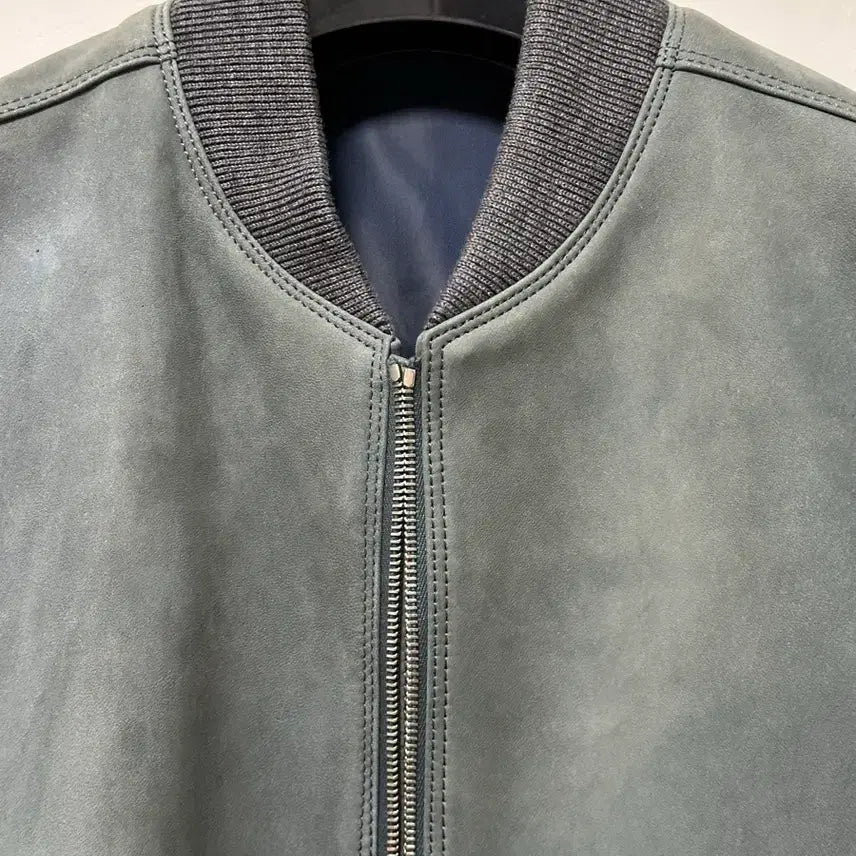 [BUNJANG] Solid Homme Suede Leather Blouson Jacket / 솔리드옴므 양가죽 스웨이드 블루종 48