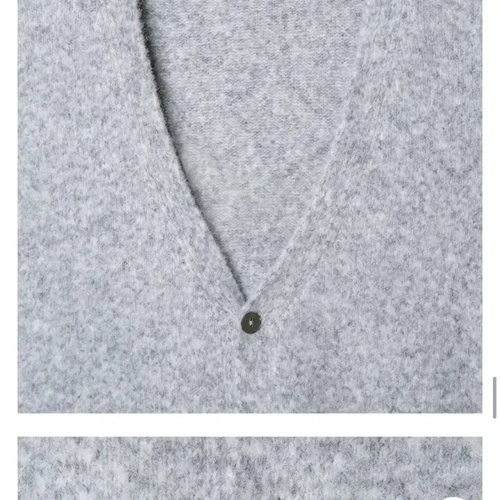 [BUNJANG] Elvinclo Unisex Wool V-Neck Loose Fit Cardigan / 남녀공용 엘빈클로 울 브이넥 루즈핏 박시 가디건 보카시