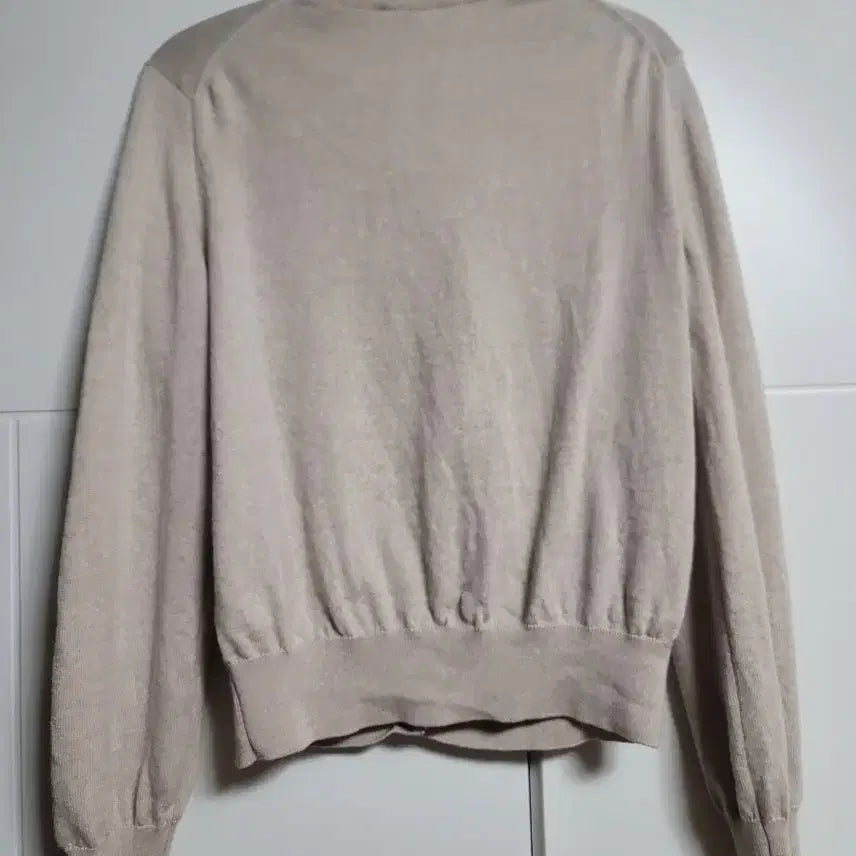 [BUNJANG] Maison Kitsune Fox Patch Cardigan Beige L / 메종키츠네 폭스 패치 가디건 베이지  L