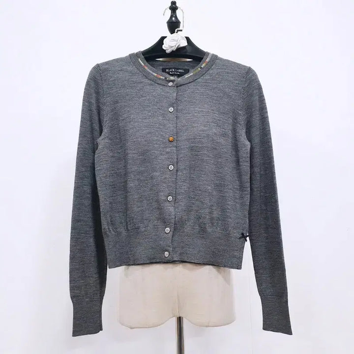 [BUNJANG] Paul Smith Black Label Wool 100% Mini Cardigan / 폴스미스 블랙라벨 울100 미니 가디건
