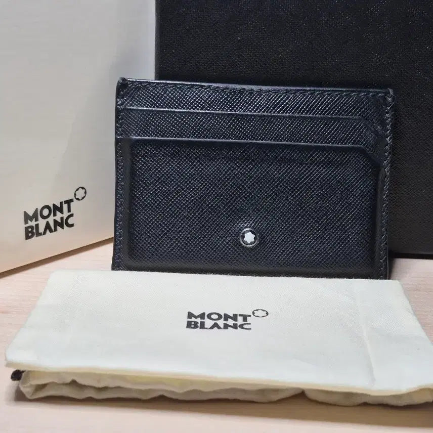 [BUNJANG] Montblanc Sartorial 5cc Pocket Card Holder / (정품)몽블랑 사토리얼 5cc 포켓 카드 홀더 블랙(쿨거시 내고