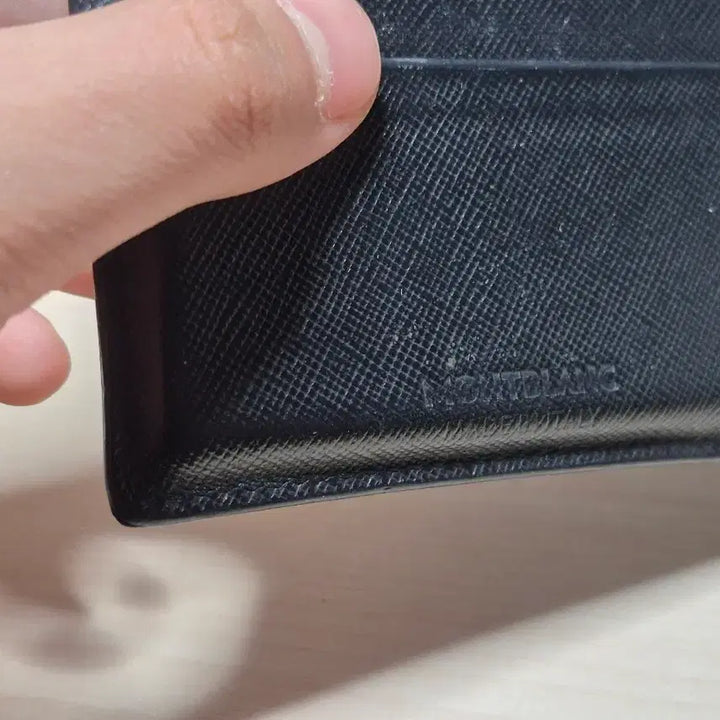 [BUNJANG] Montblanc Sartorial 5cc Pocket Card Holder / (정품)몽블랑 사토리얼 5cc 포켓 카드 홀더 블랙(쿨거시 내고