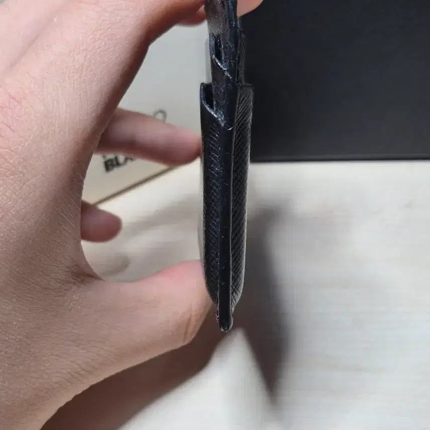 [BUNJANG] Montblanc Sartorial 5cc Pocket Card Holder / (정품)몽블랑 사토리얼 5cc 포켓 카드 홀더 블랙(쿨거시 내고