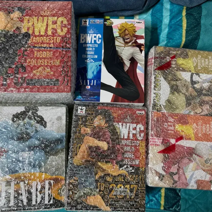 [BUNJANG] Bandai Ichiban Kuji BWFC One Piece Sealed Bundle Set / 미개봉 BWFC 루피,조로,상디,징베,우솝,나미 (원피스) 일괄