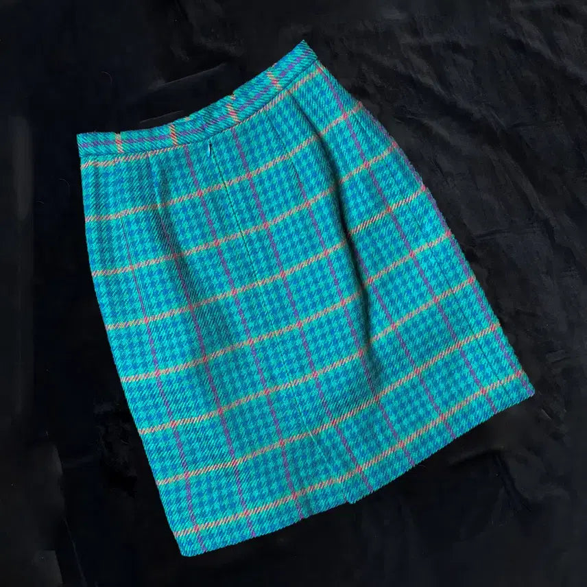 [BUNJANG] DEBORAH9 Vintage Check Midi Skirt / 일본빈티지 DEBORAH9 미디 스커트