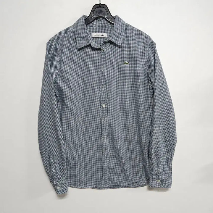 [BUNJANG] Lacoste Checkered Shirt / 55~55반 라코스테 잔체크 셔츠