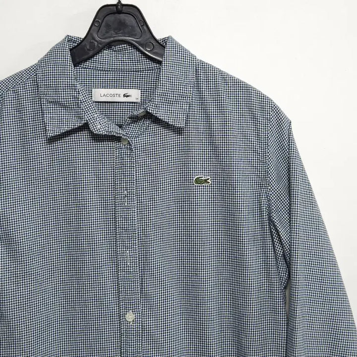 [BUNJANG] Lacoste Checkered Shirt / 55~55반 라코스테 잔체크 셔츠