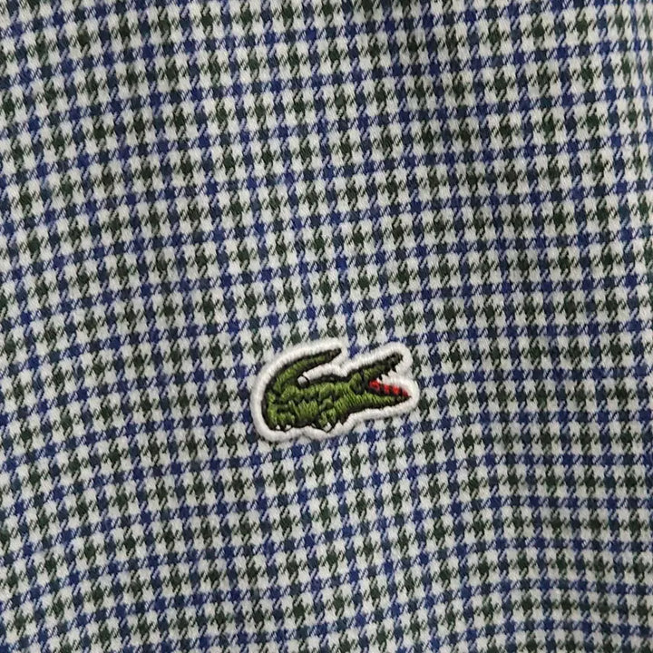 [BUNJANG] Lacoste Checkered Shirt / 55~55반 라코스테 잔체크 셔츠