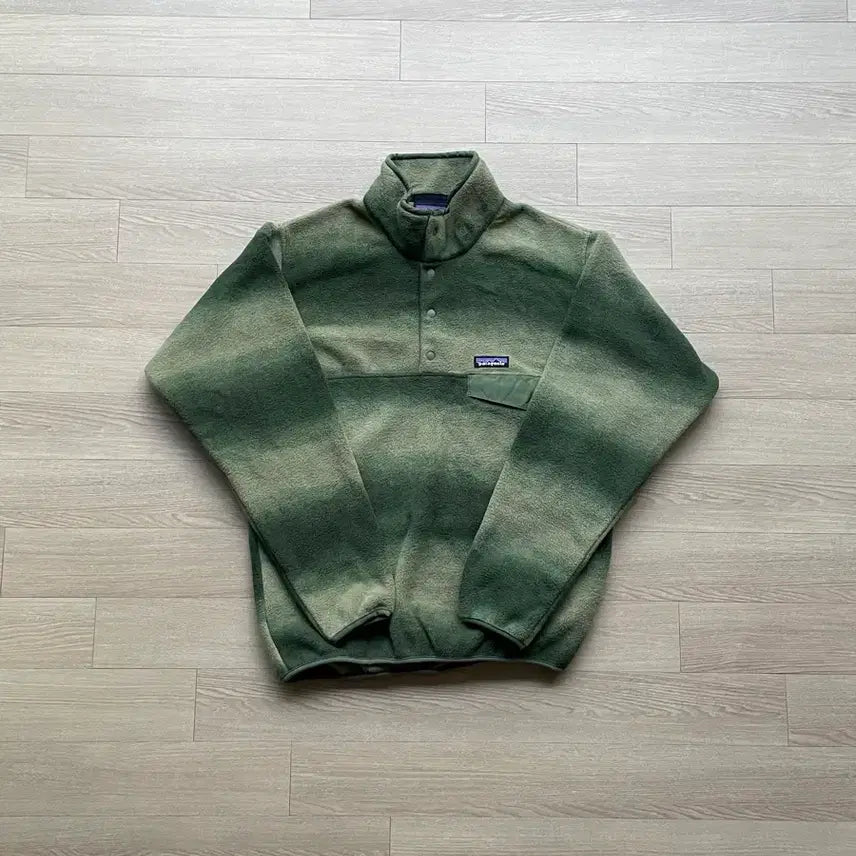 [BUNJANG] Patagonia Synchilla Green Stripe Fleece / (새상품) 파타고니아 신칠라 그린 스트라이프 patagonia