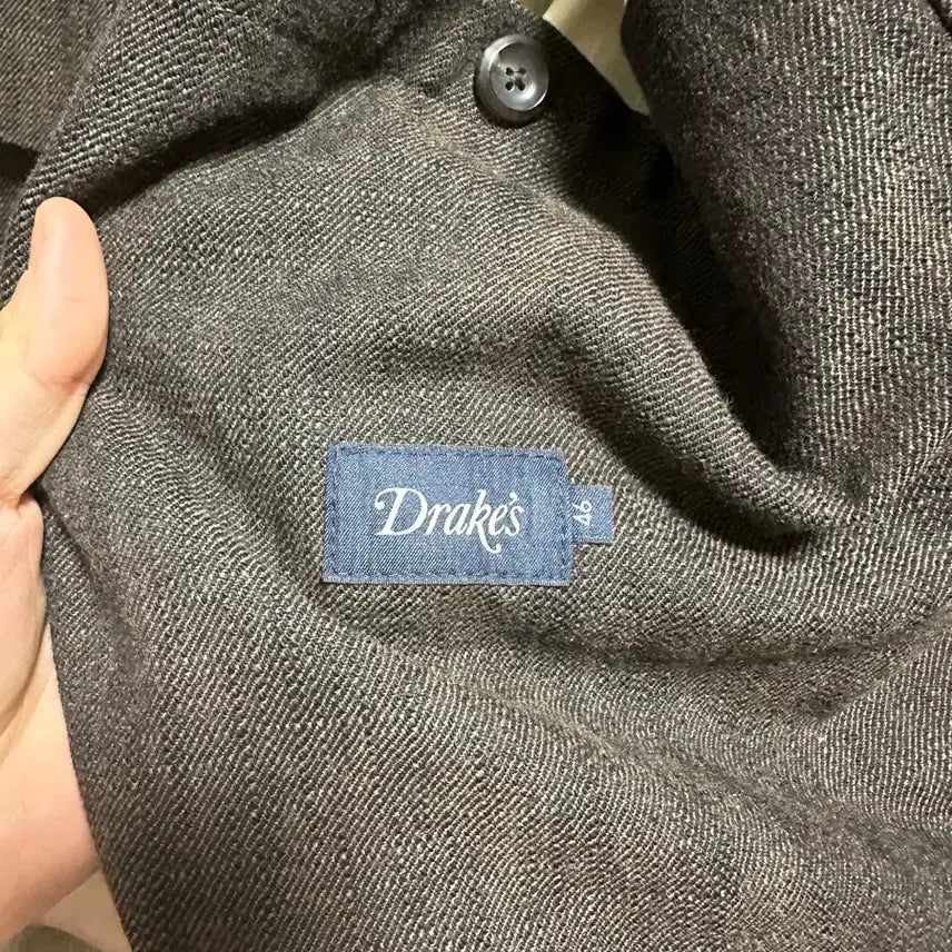 [SOLD OUT] 드레익스 울초어 자켓 46 브라운 새상품 판매합니다.