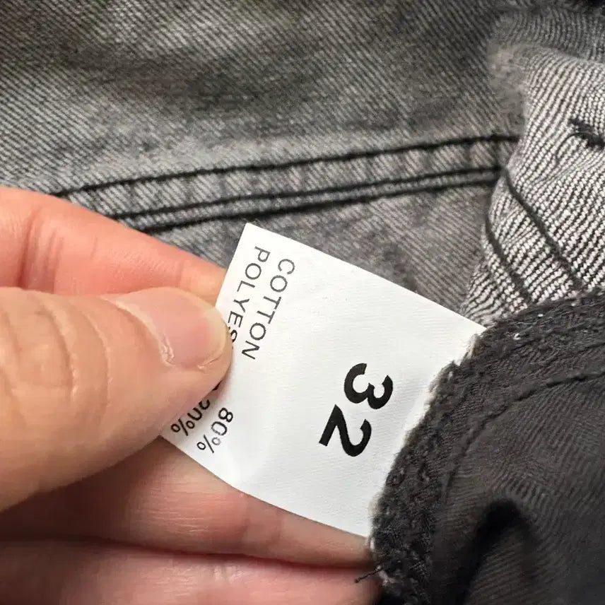 [BUNJANG] Vintage One-Tuck Wide Denim Pants / 만원샵 빈티지 원턱 와이드 데님 팬츠 32