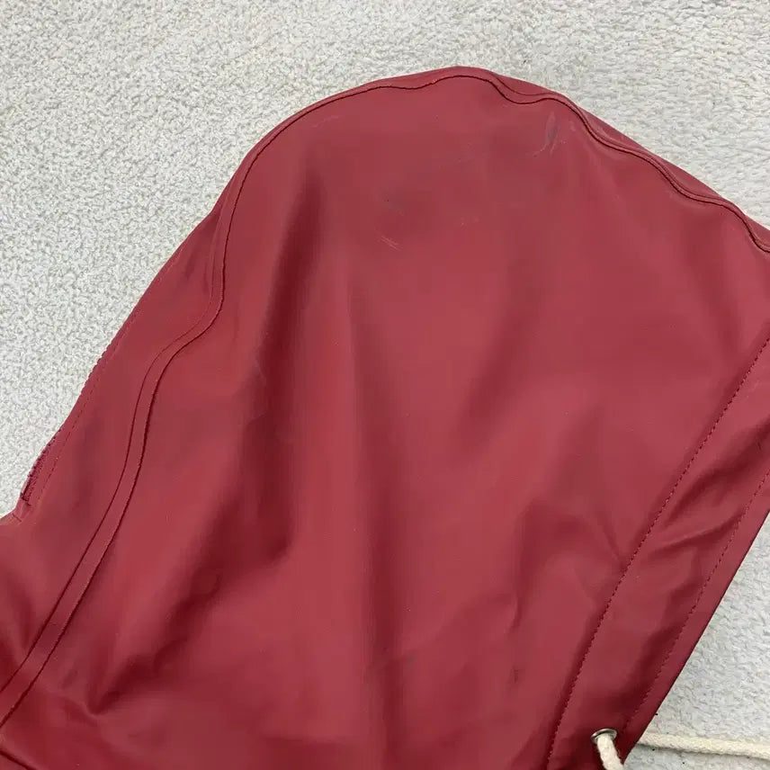 [BUNJANG] Alpha Industries x Stutterheim Faux Leather N-2B Jacket Red / 알파인더스트리 x 스투터하임 페이크 레더 N-2B 자켓 레드
