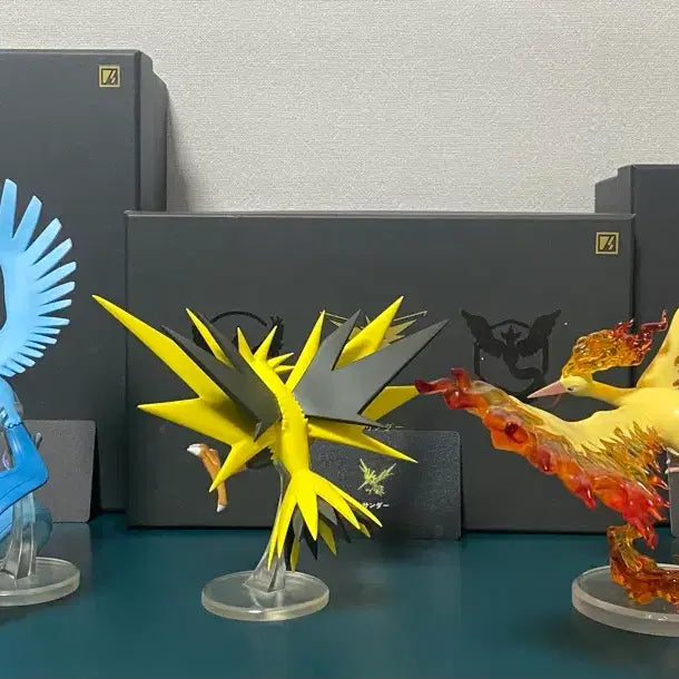 [BUNJANG] VS Pokemon Legendary Birds 3-Figure Set Resin Statue 1/20 Scale / VS 포켓몬 전설3마리 세트 레진 피규어 스케일월드 팝니다