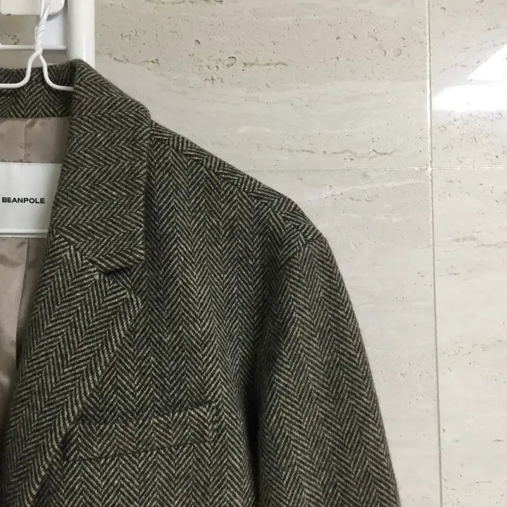 [BUNJANG] Beanpole Herringbone Wool Jacket / 빈폴 23fw 헤링본 울 자켓 90