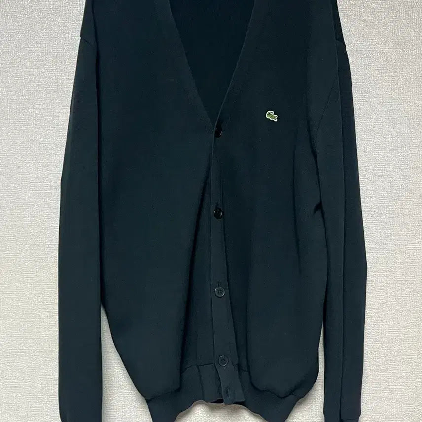 [BUNJANG] Lacoste Dark Navy Cardigan XL Size 6 / 라코스테 다크네이비 가디건 xl 6사이즈