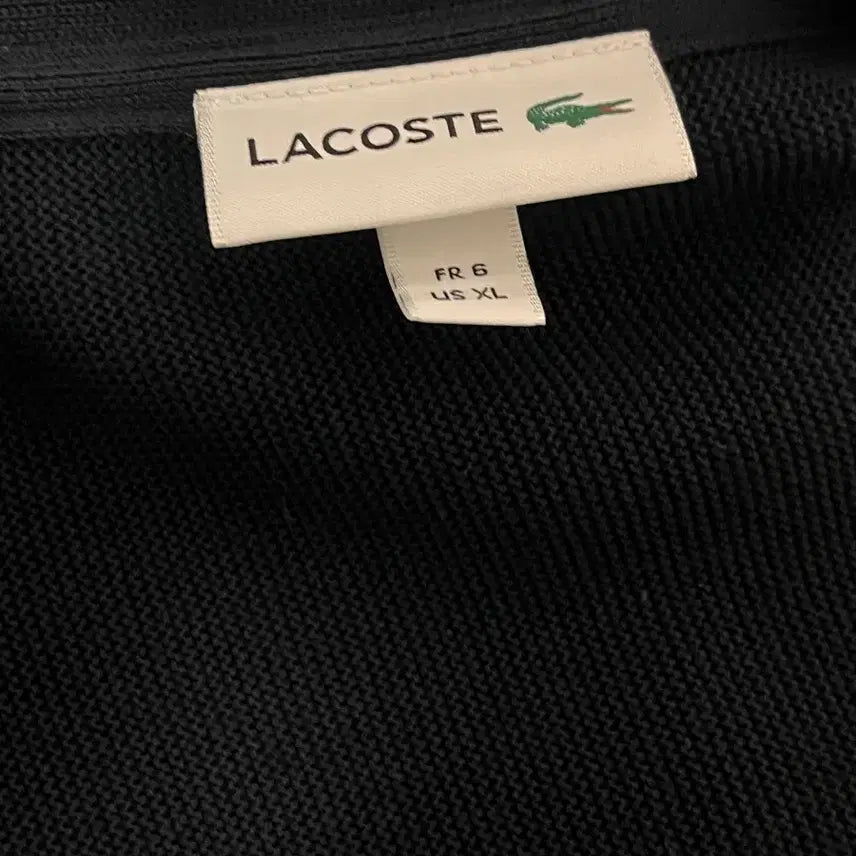 [BUNJANG] Lacoste Dark Navy Cardigan XL Size 6 / 라코스테 다크네이비 가디건 xl 6사이즈