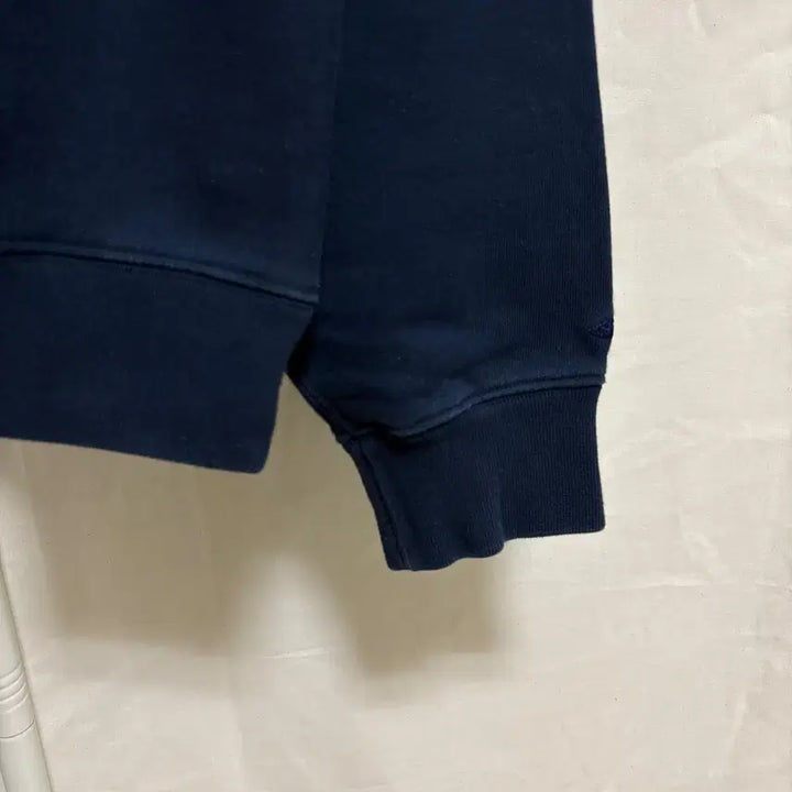 [BUNJANG] Outstanding Vintage Print Navy Sweatshirt - Navy, M / 아웃스탠딩 빈티지 프린트 NAVY 스웻셔츠 / 네이비, M