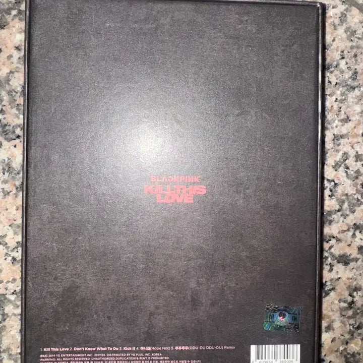 [BUNJANG] BLACKPINK KILL THIS LOVE Autographed Album / 비매 블랙핑크 KILL THIS LOVE 친필 싸인 사인 앨범 킬디스러브