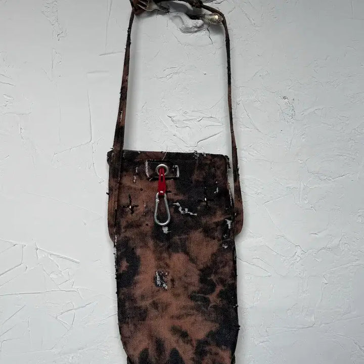 [BUNJANG] VOM Distressed Ritual Denim Bag / VOM Distressed Ritual Denim Bag