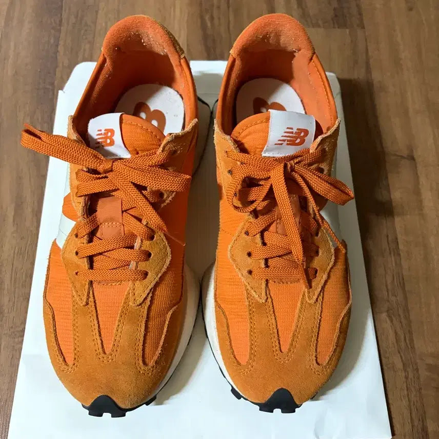[BUNJANG] New Balance 327 Vintage Orange Sneakers / 뉴발란스 327 빈티지 오렌지