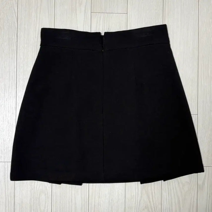 [BUNJANG] Black Pleated Mini Skirt / 블랙 플리츠 미니스커트
