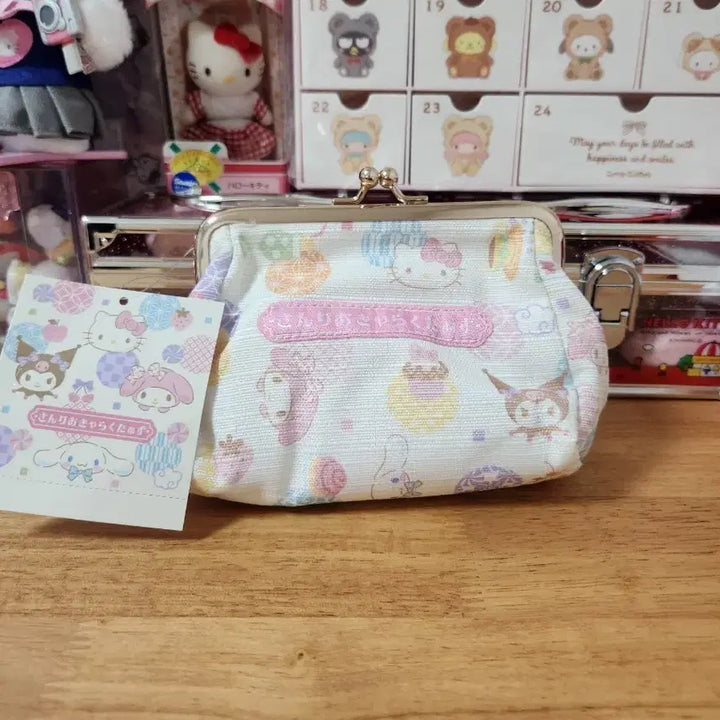 [BUNJANG] Sanrio Characters Gamaguchi Pouch / 산리오 캐릭터 가마구치 파우치