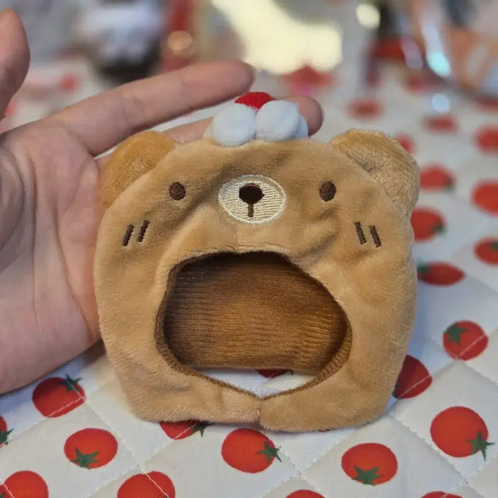[BUNJANG] Strawberry Bear Look Up Hat / 딸기곰돌이 룩업 모자 (룩업판매X)