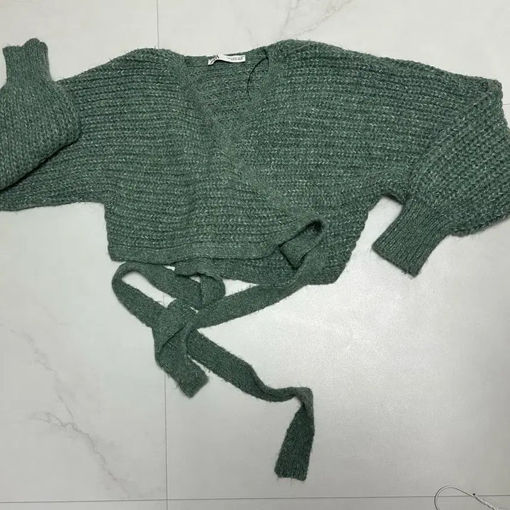 [BUNJANG] ZARA Wrap Knit Sweater / 자라 랩 니트 s